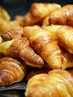Croissants ready for eating